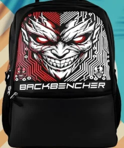 Elcom Medium 30 L Laptop Backpack Backbenchers Devil Pro Edition Boys Stylish School Backpack (Black)