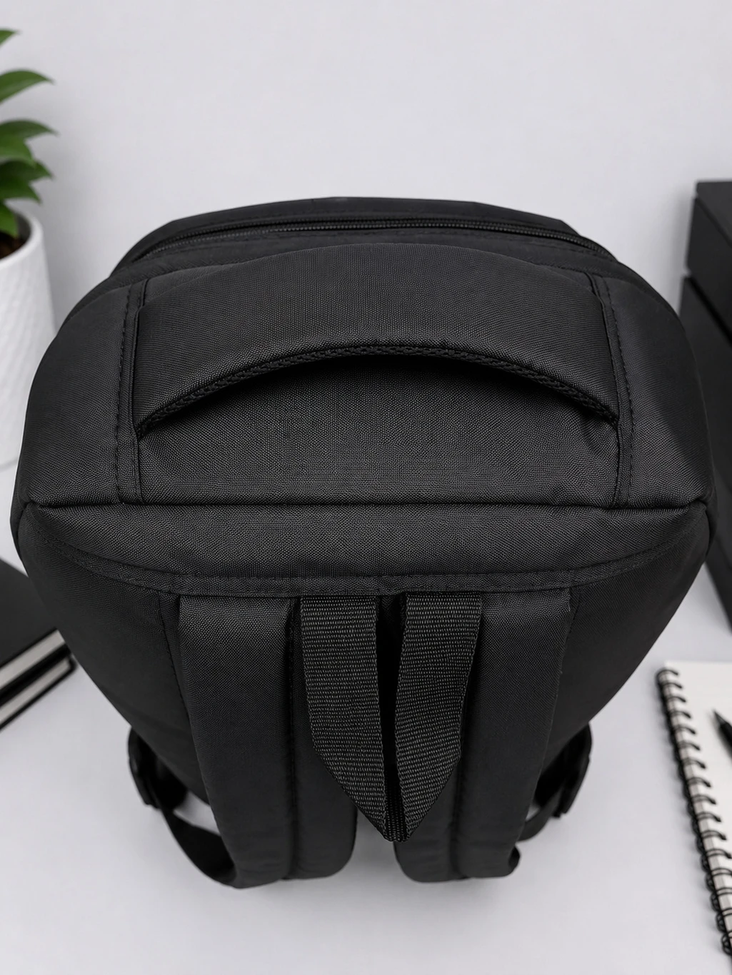 Carry Company Medium 22 L Laptop Backpack Carry Co. 22L Smart Laptop Backpack for Office, College & Travel | Black (Black) - Image 3