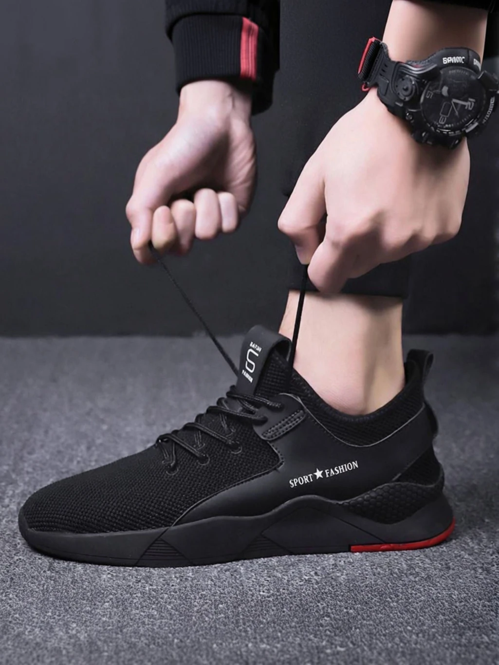 HOTSTYLE Trendy & Stylish Loafers For Men (Black , 9) - Image 5