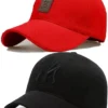 ILLARION Embroidered, Self Design, Solid, Printed Sports/Regular Cap (Pack of 2)